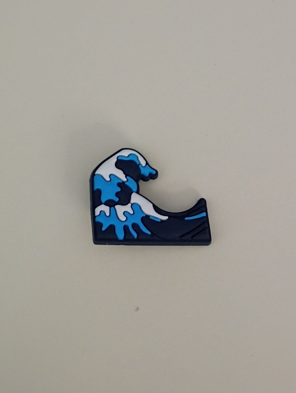 10 for $10 Jibbitz Croc Charm - Outdoors Blue & White Ocean Tidal Wave